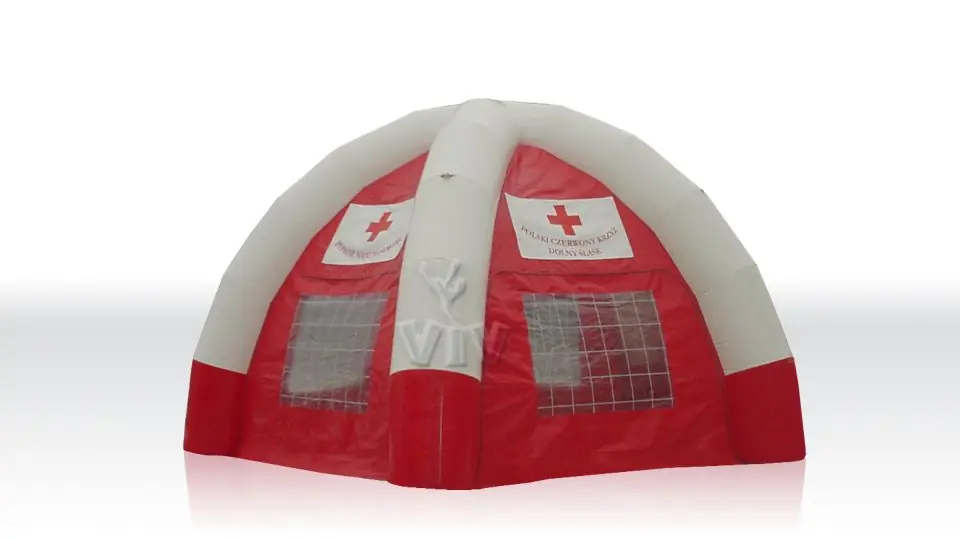 Tent Spider - External diameter 10 m commercial promotional inflatable tent