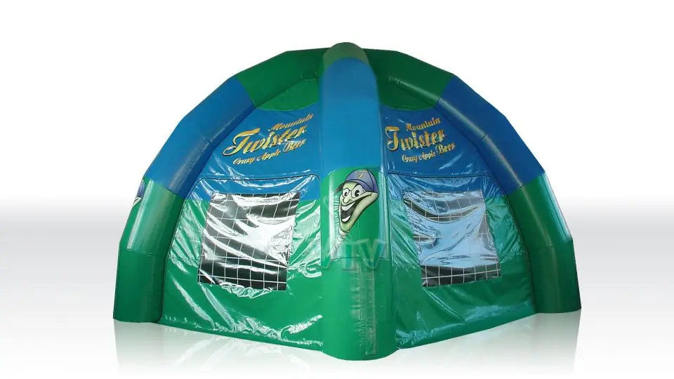 Tent Spider - External diameter 7 m commercial promotional inflatable tent