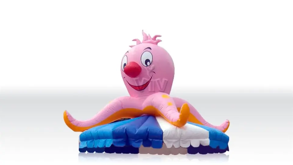Inflatable roof with Octopus (with blower and accessories) - NEW TYPE commercial mechanical carousel attraction